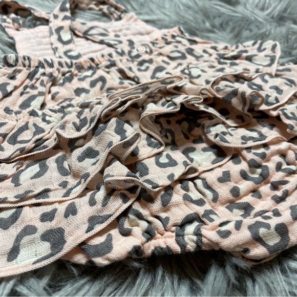 Angel dear leopard printed one piece - Picture 3 of 6